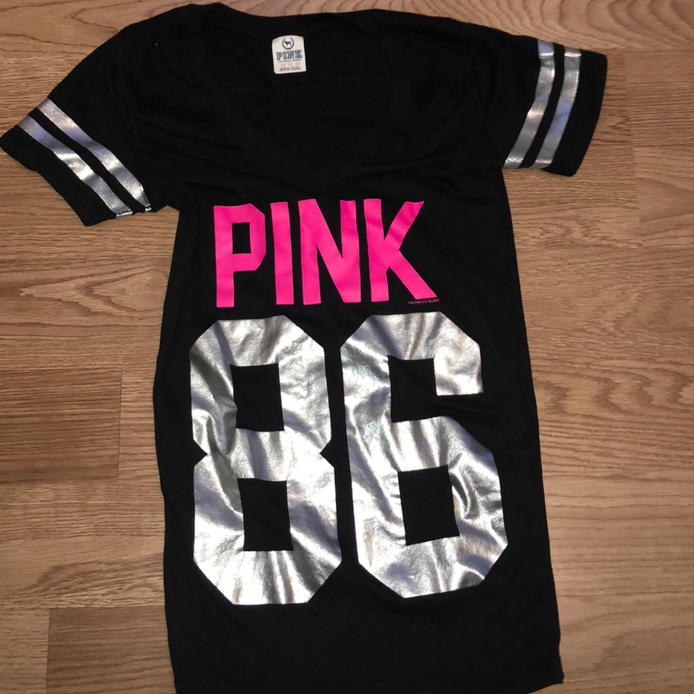 Victoria secret pink short sleeve tee